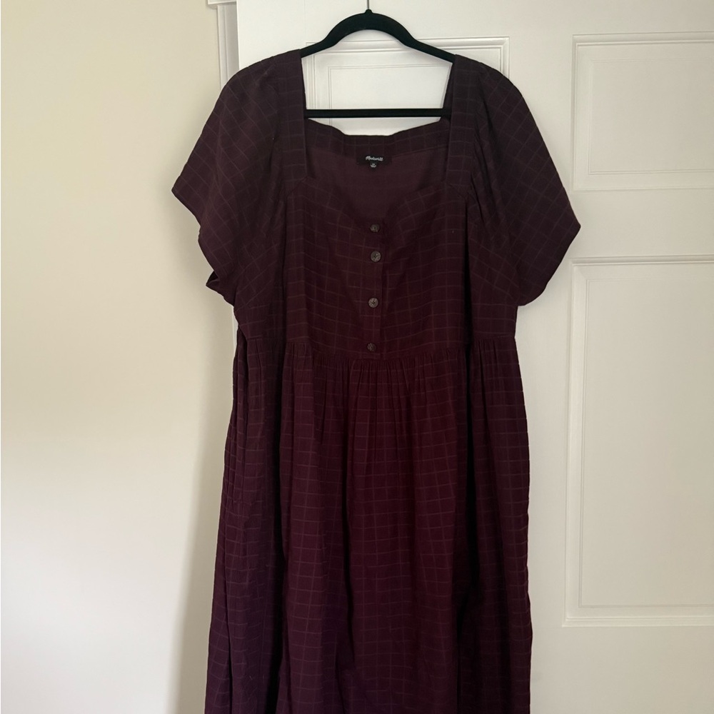 Madewell Corduroy Button-Down Dress